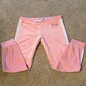 Juicy Couture velour jogger sweatpants